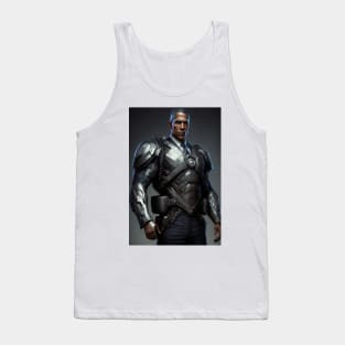 Obama in Full Body Armor Tank Top